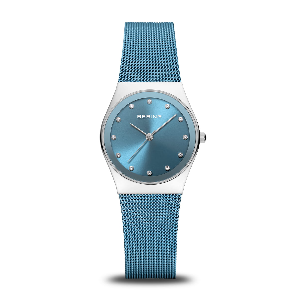 BERING Light Blue Steel Watch 12927-308
