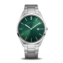 Load image into Gallery viewer, BERING, Green Dial, Ultra Slim Watch 17240-708