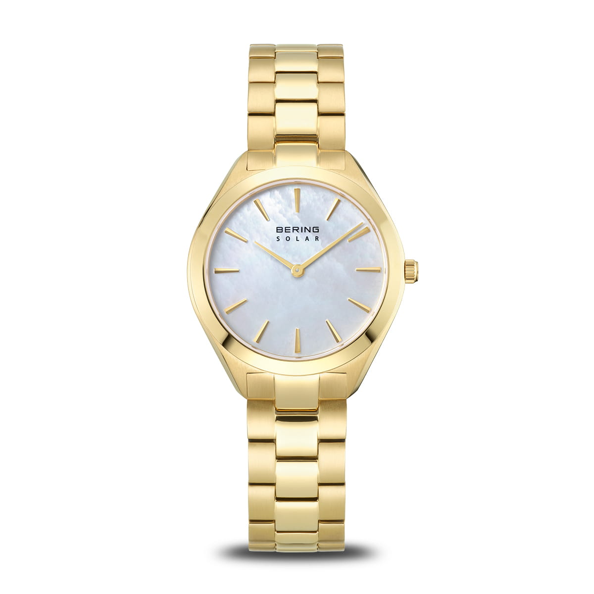 Bering Solar Gold Ladies Mother of Pearl watch 17331-734