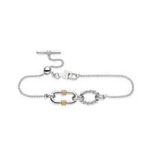 Load image into Gallery viewer, Marina Rope Link Duo Golden Slider Bracelet