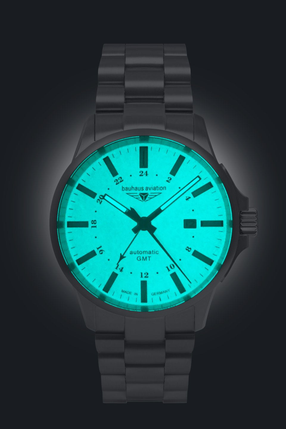 Bauhaus Aviation Watch | Bauhaus Aviation GMT Automatic 2868M-5