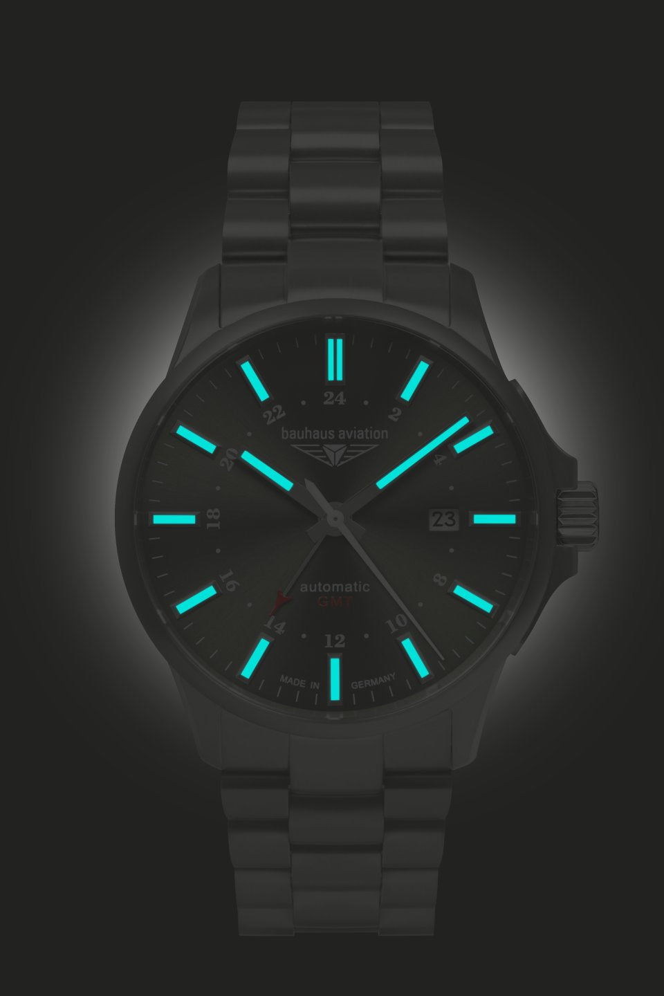 Bauhaus Aviation Watch | Bauhaus Aviation GMT Automatic 2868-4