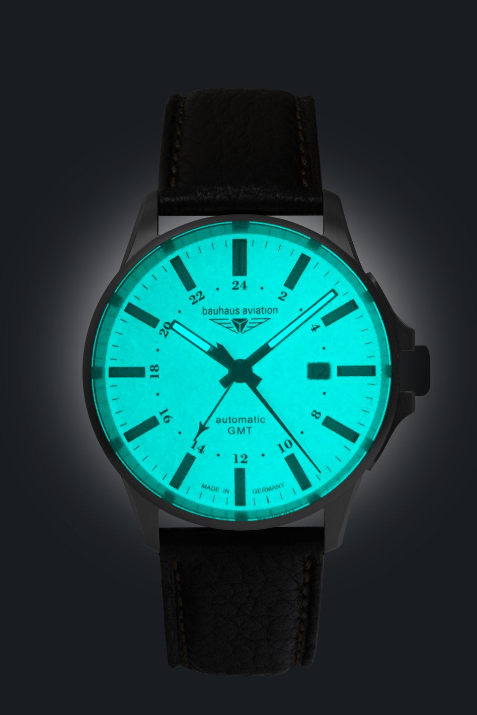 Bauhaus Aviation Watch | Bauhaus Aviation GMT Automatic 2868-5