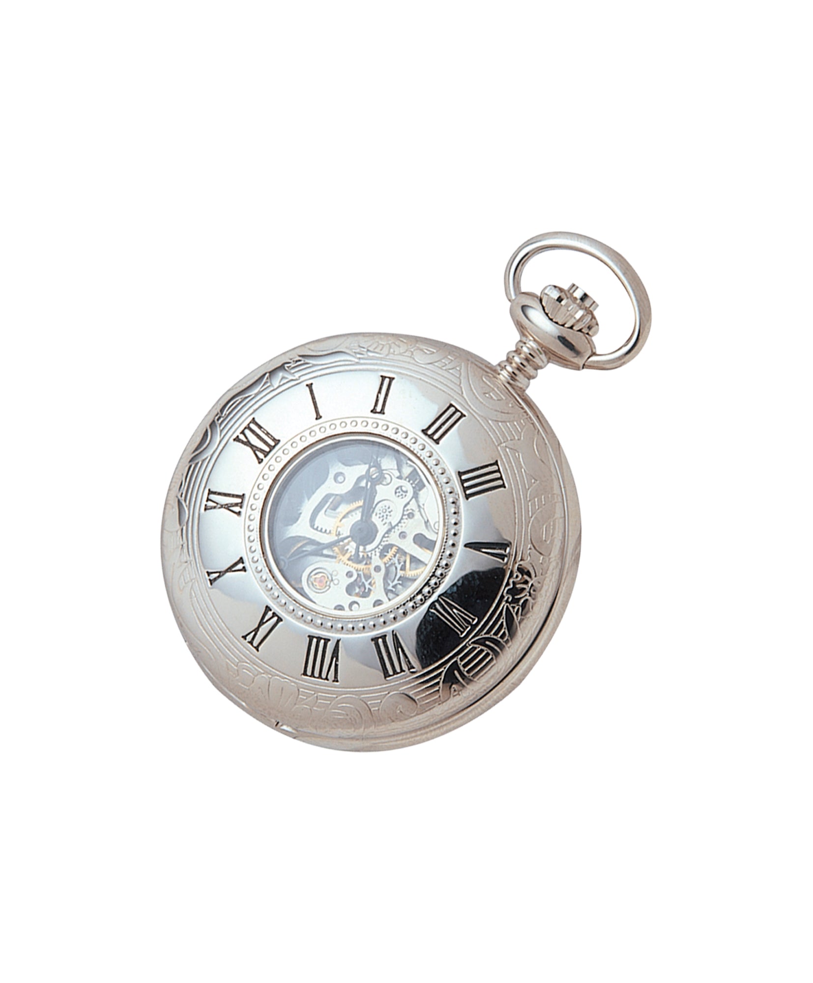 Woodford Skeleton Half Hunter Pocket Watch