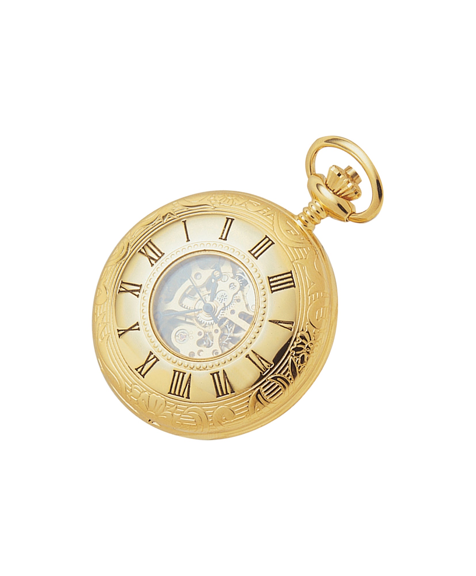 Woodford Skeleton Half Hunter Pocket Watch