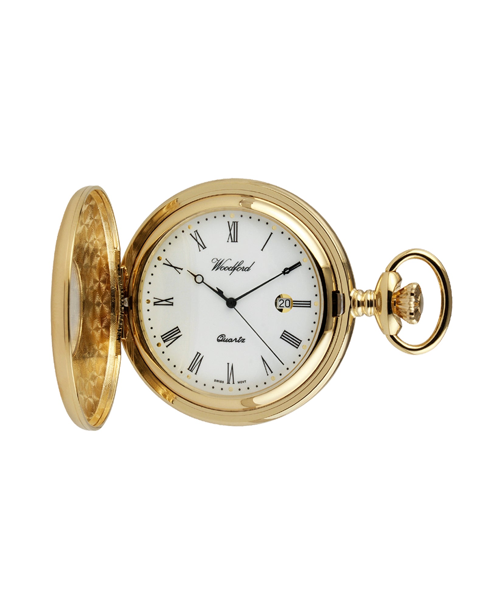 Woodford Half Hunter Pocket Watch