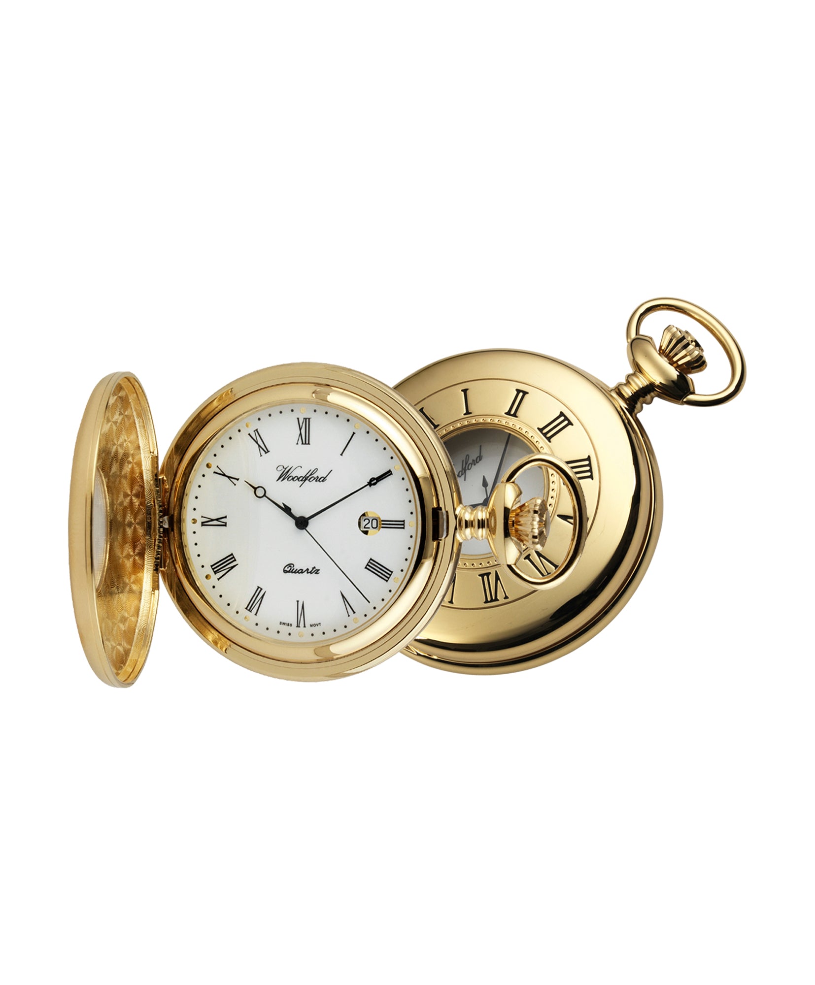 Woodford Half Hunter Pocket Watch