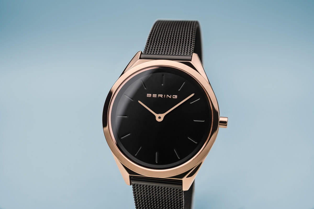 BERING Ladies Rose Gold Watch 17031-166