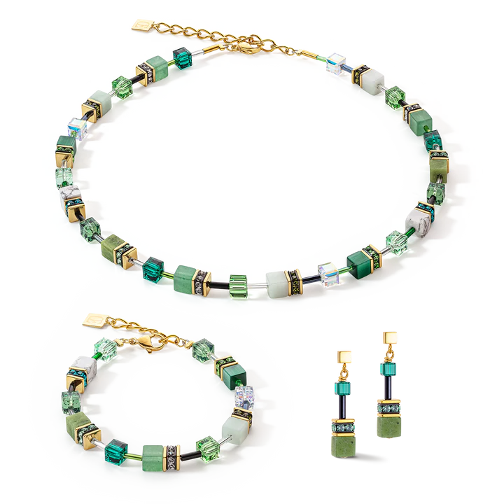GeoCUBE® Iconic Precious Necklace Green