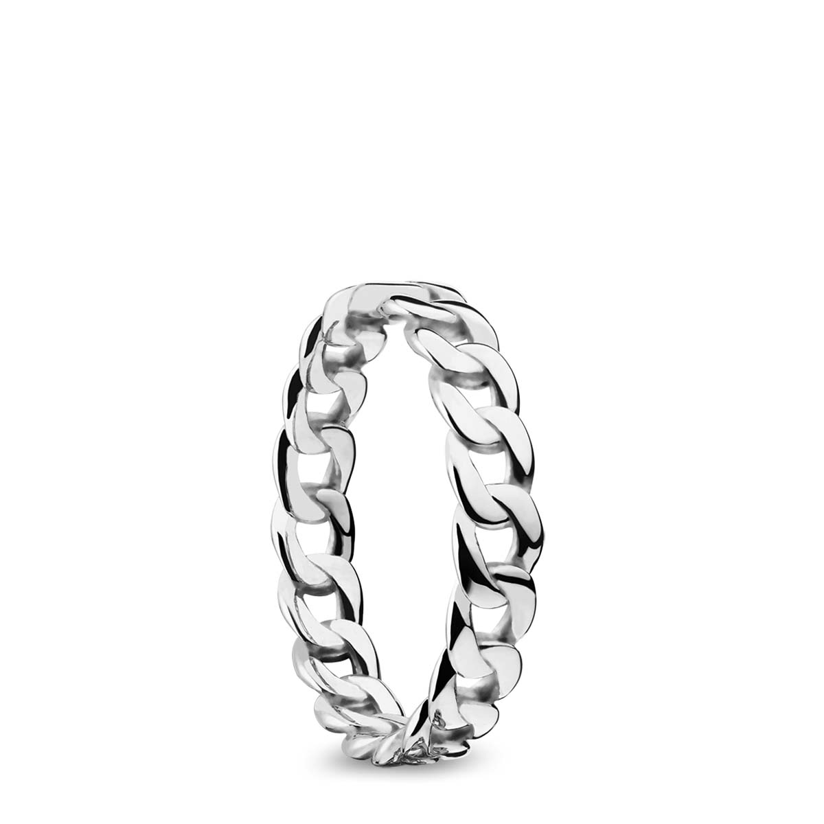 BERING Ring | Polished Silver Curb | 583-10-X2 | Inner Ring