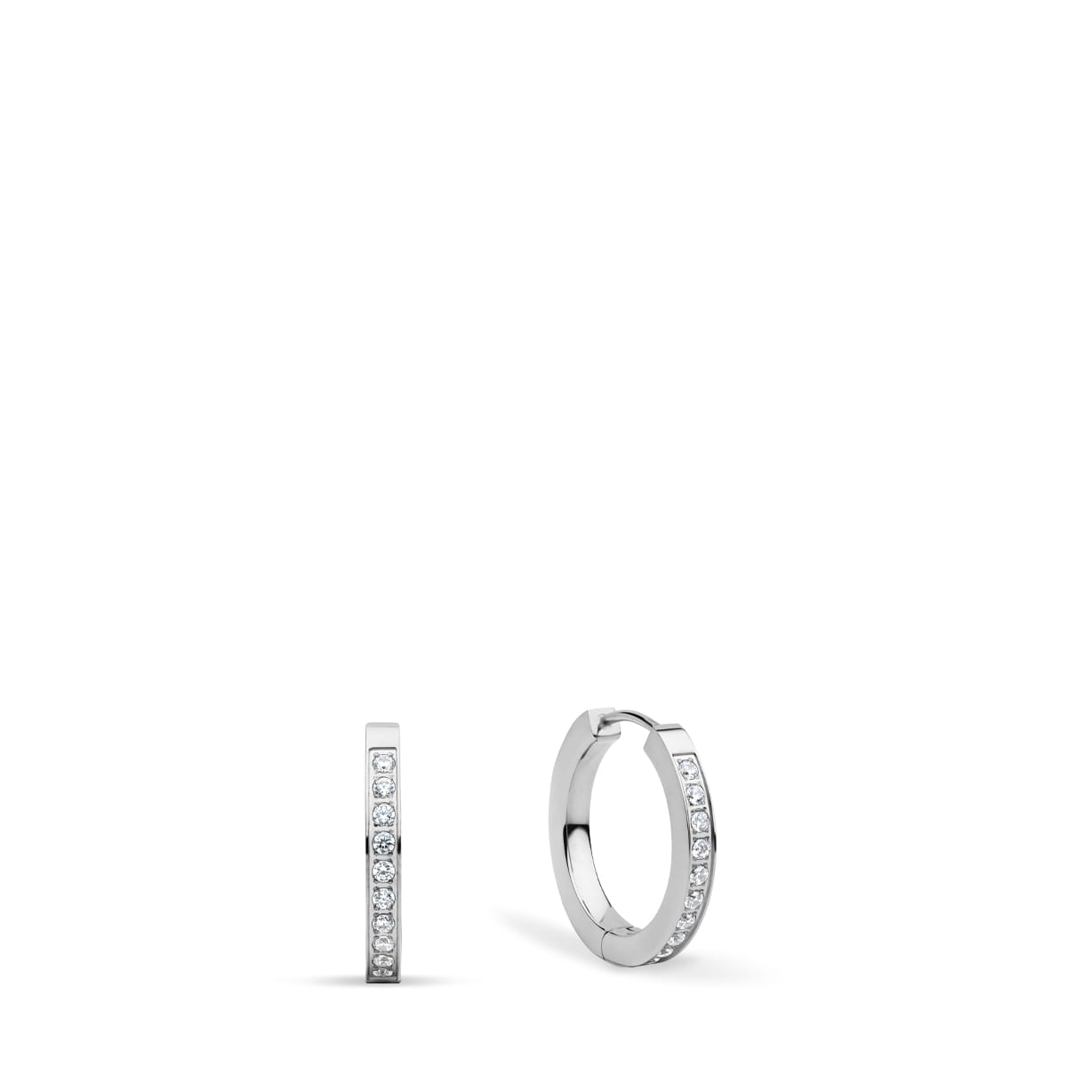 BERING Earrings | Polished silver | 726-17-05