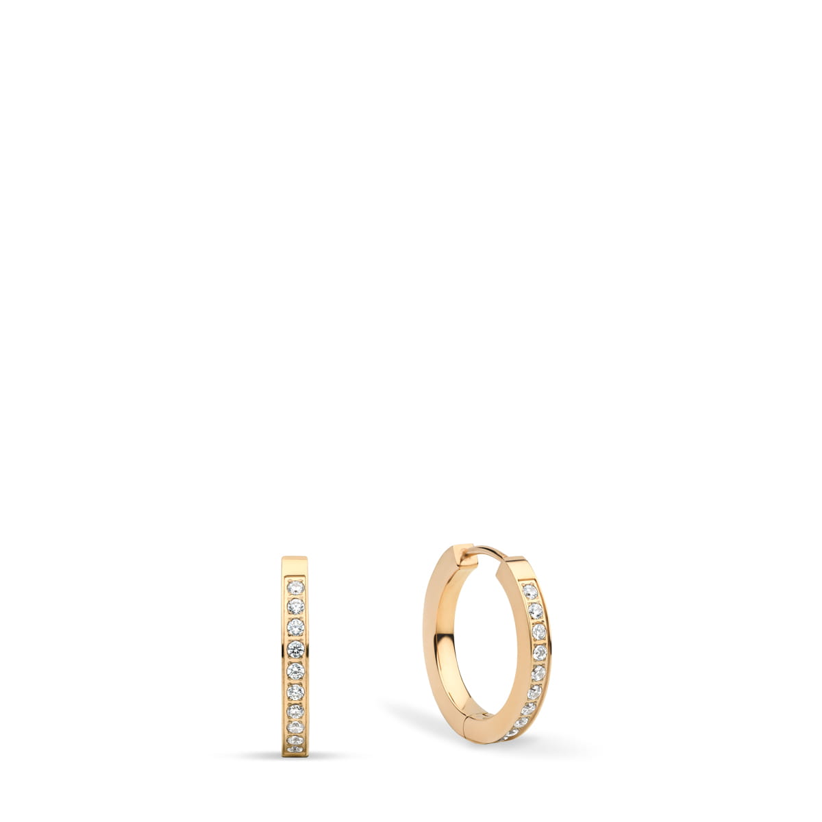 BERING Earrings | Polished Gold | 726-27-05