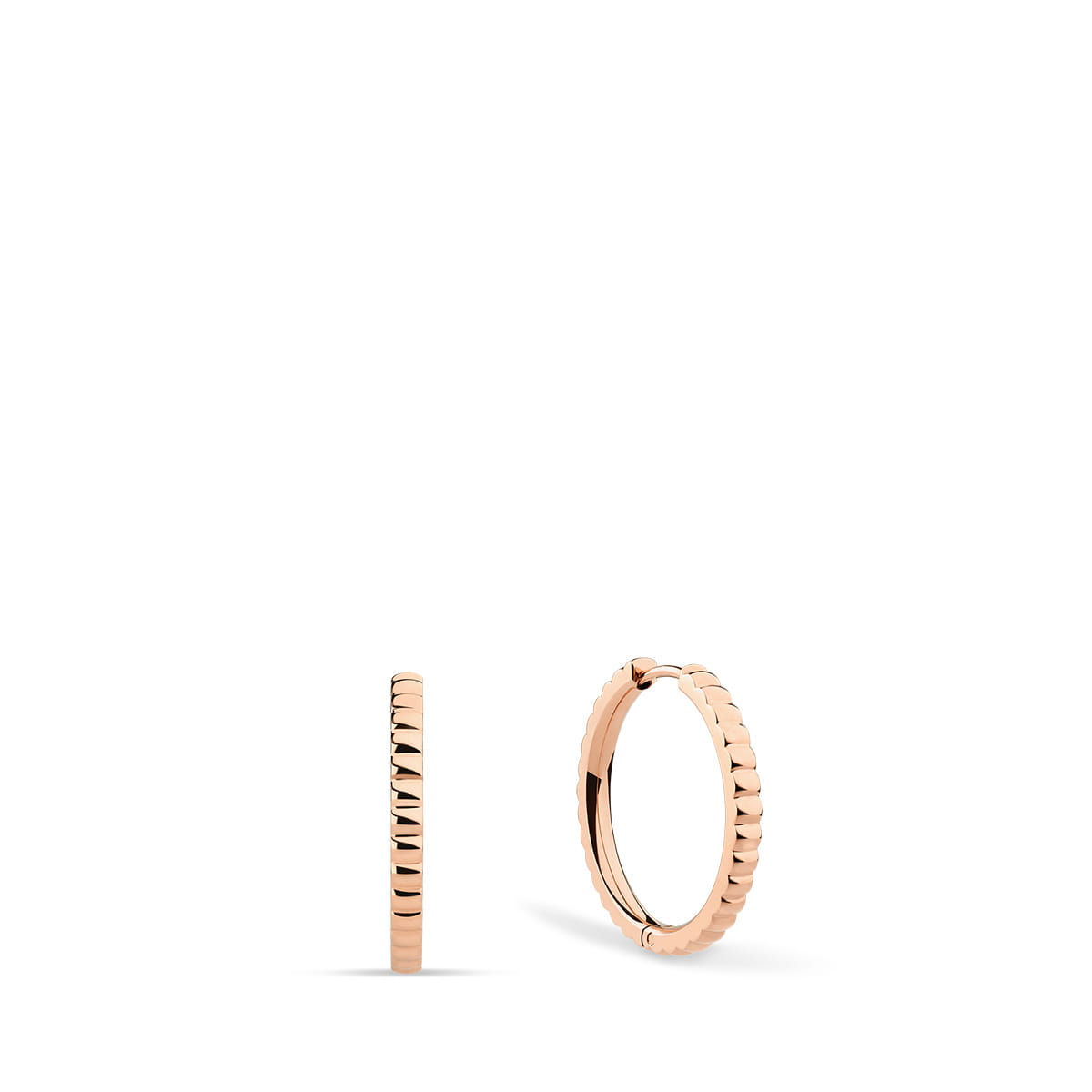 BERING Earrings | Polished Rose Gold | 728-30-05