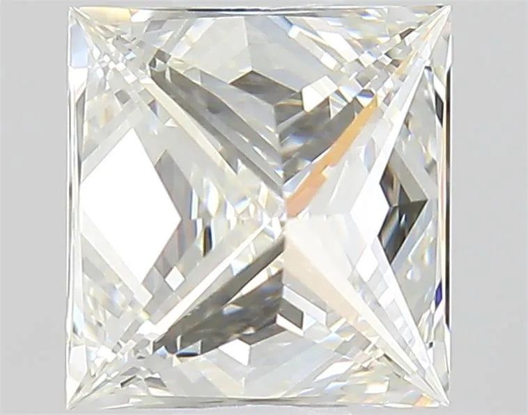 0.50ct Princess Natural Diamond (Colour J, Clarity VVS2, Cut VG, GIA Certified)