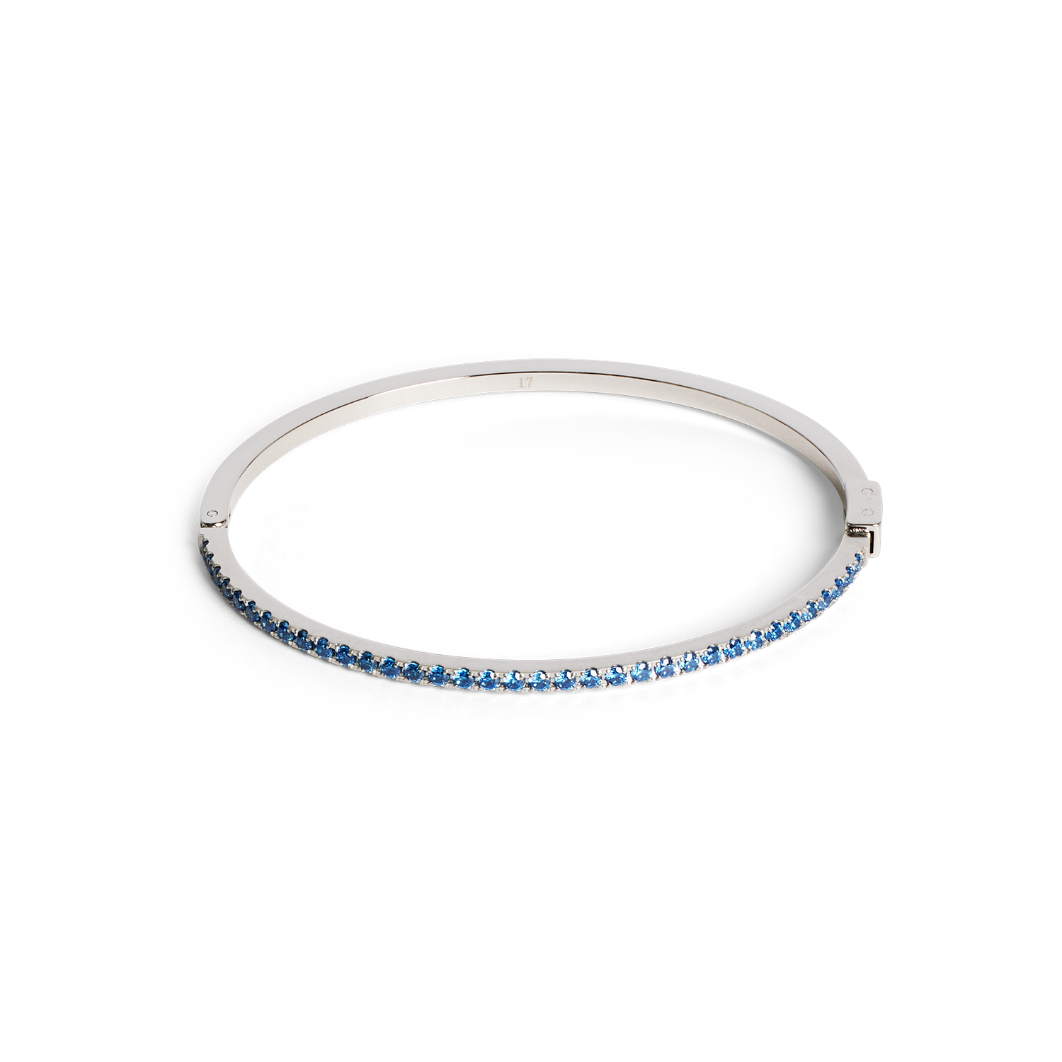 Eternal Love Bangle Silver-Blue