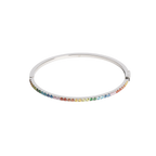 Eternal Love Bangle Silver / Multi-Colour