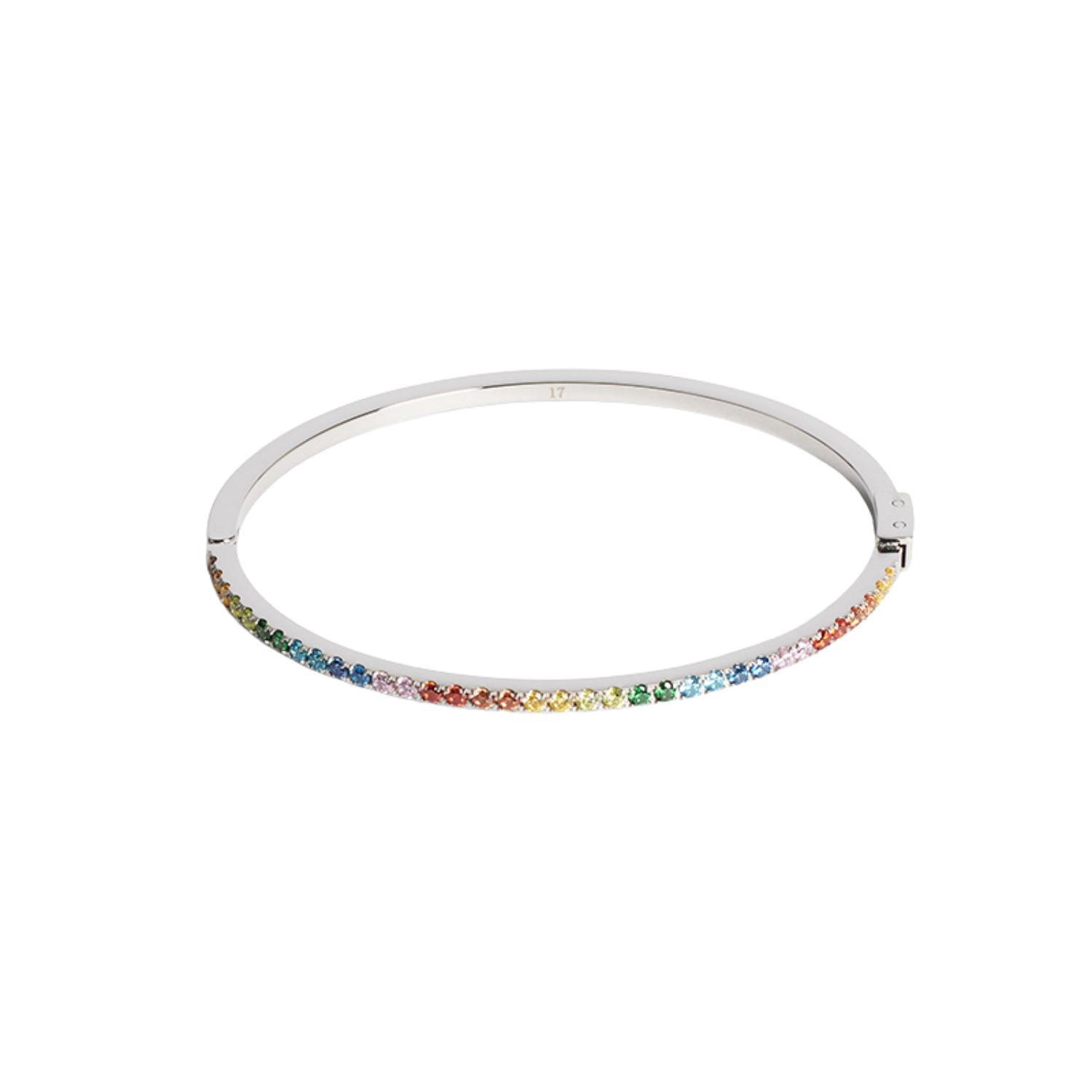 Eternal Love Bangle Silver / Multi-Colour