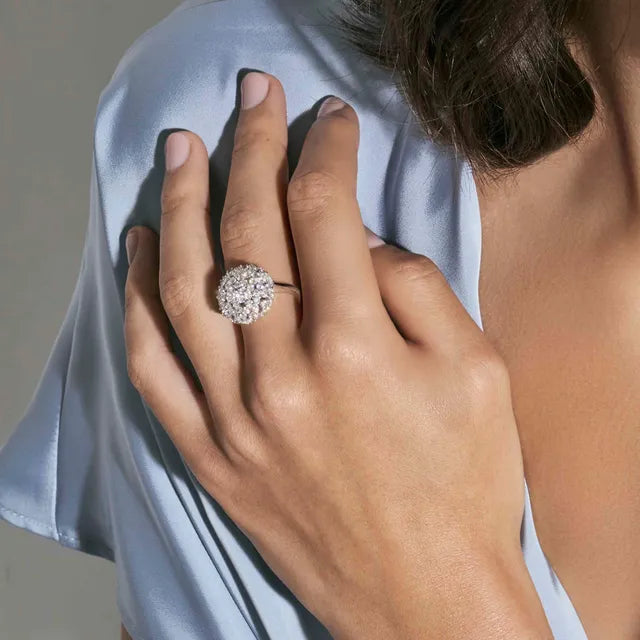 Nomination Life Bouquet Cluster Ring