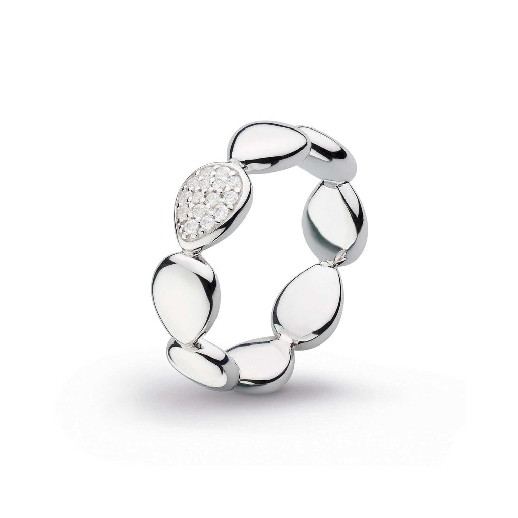 Coast Pebble Glisten Pave CZ Ring