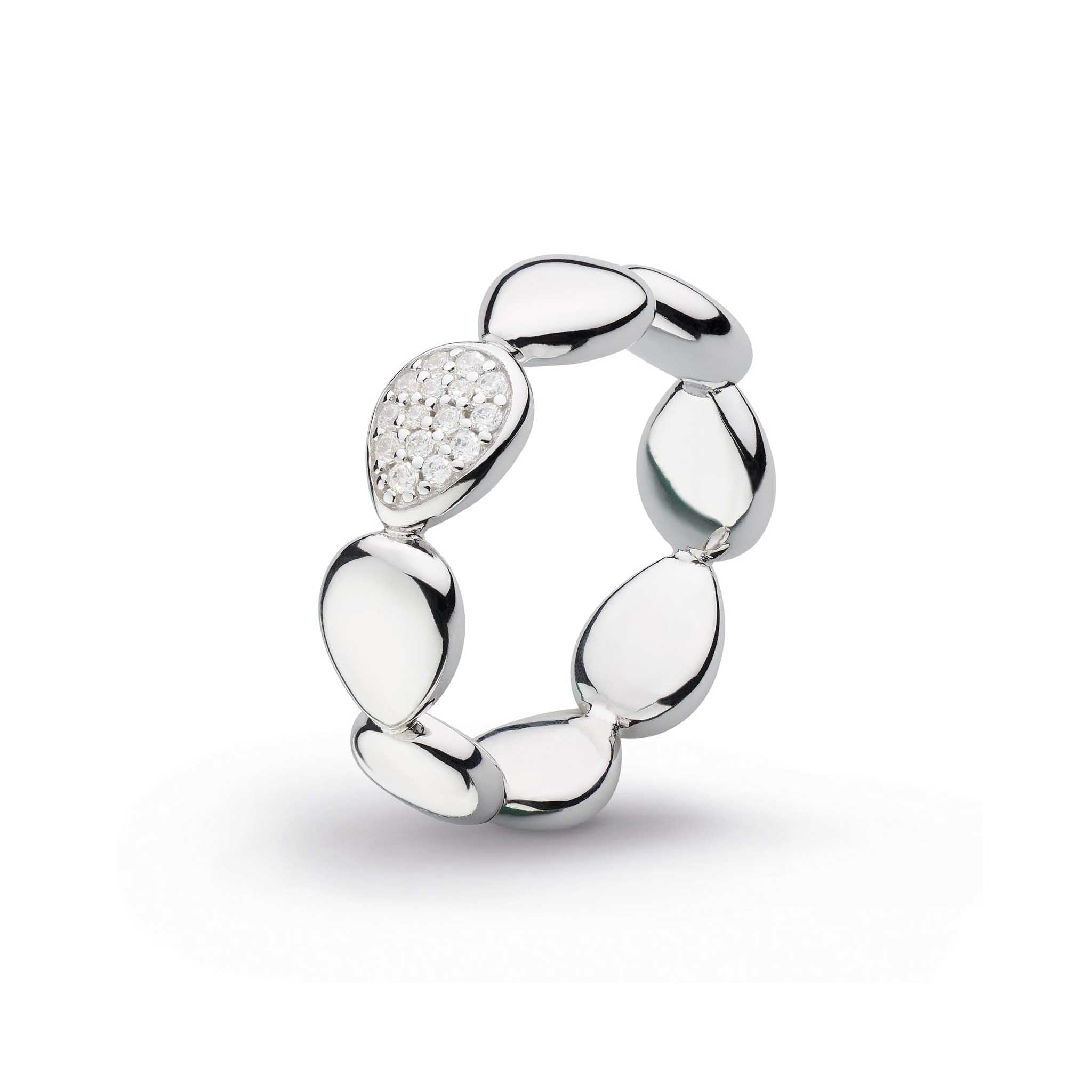 Coast Pebble Glisten Pave CZ Ring