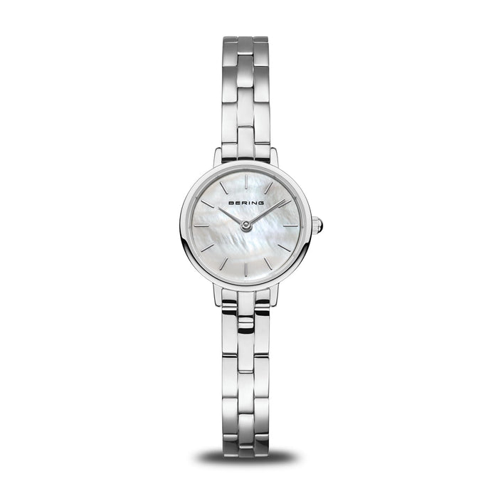 Classic Polished Silver BERING Watch 11022-704