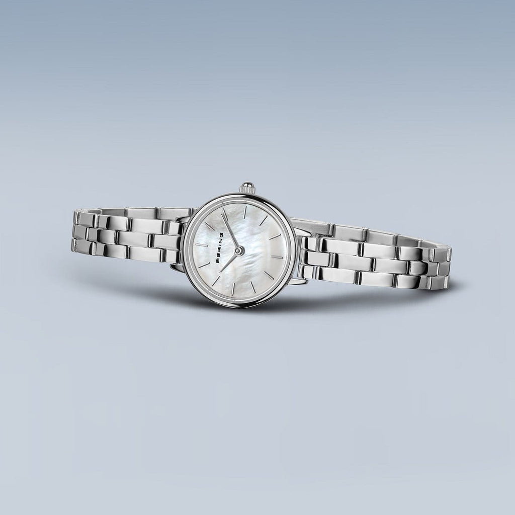 Classic Polished Silver BERING Watch 11022-704
