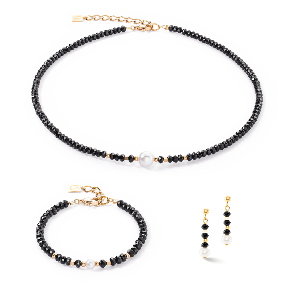 Mystic Pearl Bracelet Gold-Black