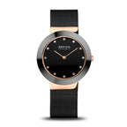 BERING Ceramic Rose Gold Watch 11435-166