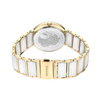BERING Ladies Gold and Ceramic Watch 11435-758