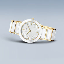 Load image into Gallery viewer, BERING Ladies Gold and Ceramic Watch 11435-758
