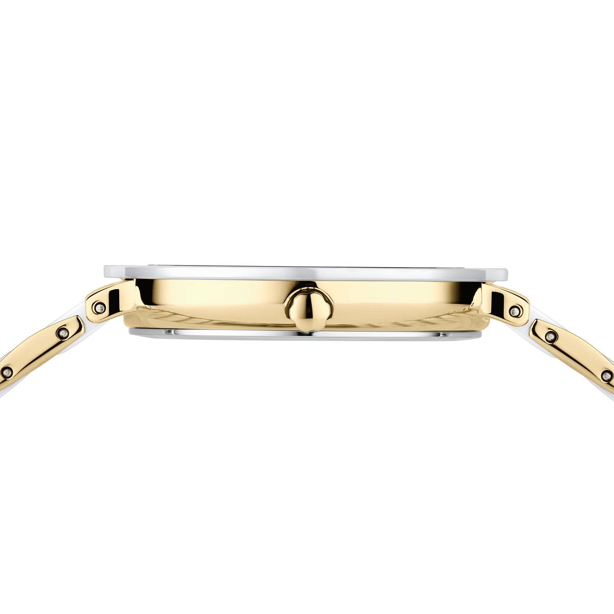 BERING Ladies Gold and Ceramic Watch 11435-758