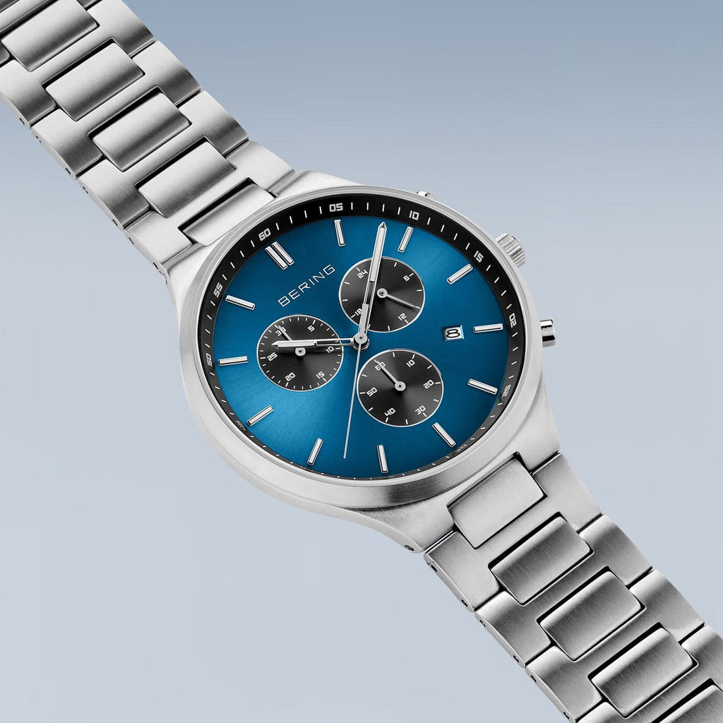 BERING Titanium Blue Watch 11743-707