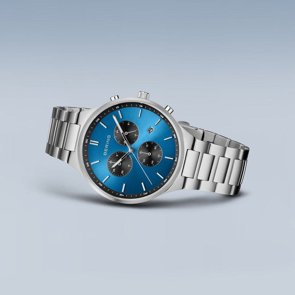 BERING Titanium Blue Watch 11743-707
