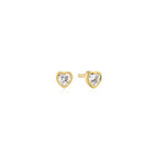 Gold Heart Amorino Earrings