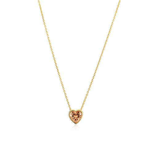 Gold Champagne Amorino Grande Necklace
