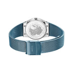 BERING Light Blue Steel Watch 12927-308