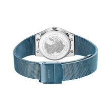 Load image into Gallery viewer, BERING Light Blue Steel Watch 12927-308
