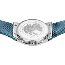 Load image into Gallery viewer, BERING Light Blue Steel Watch 12927-308
