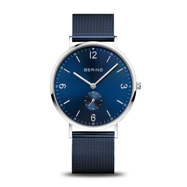 BERING Blue Dial, Sub-seconds, Watch 14040-307