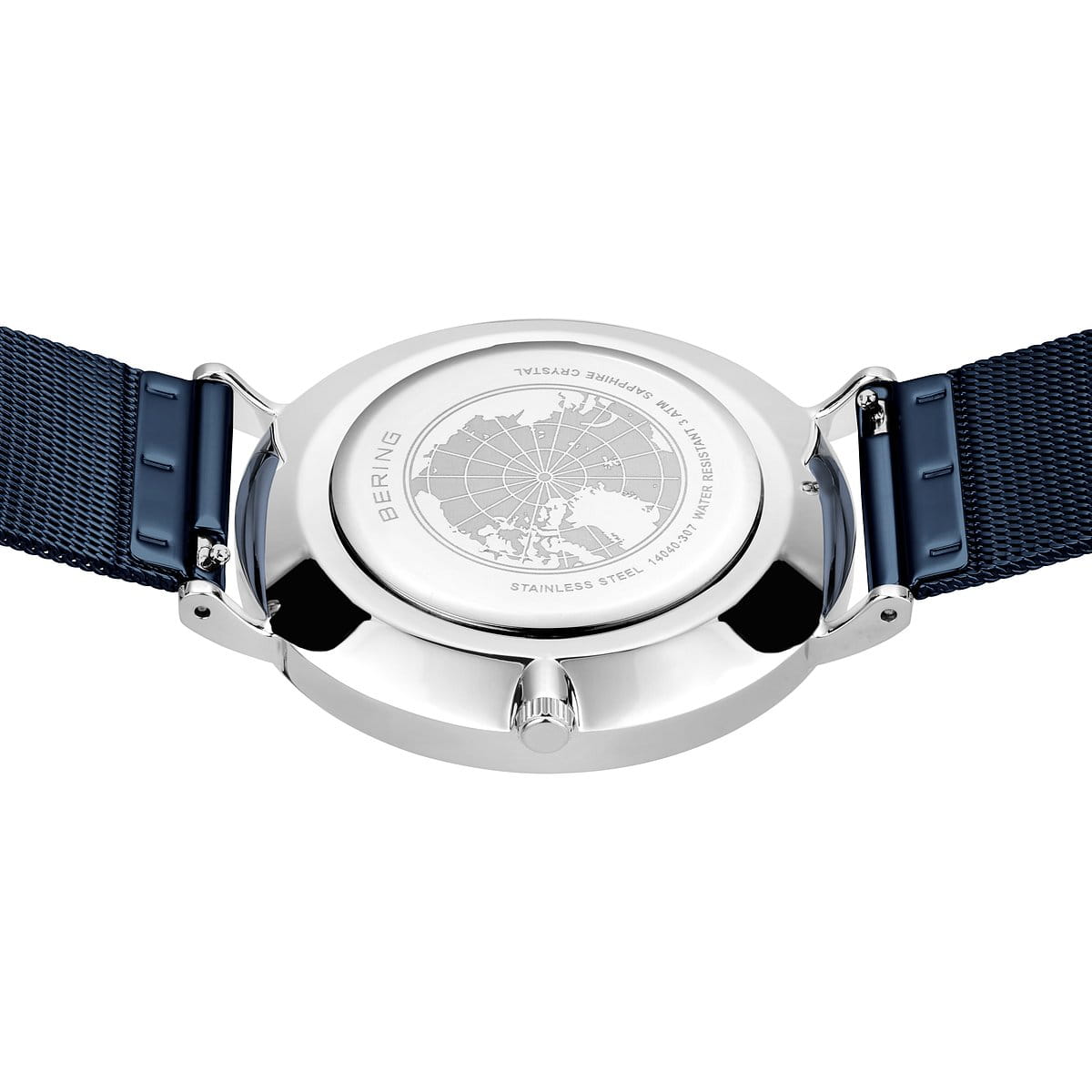BERING Blue Dial, Sub-seconds, Watch 14040-307