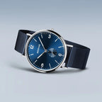 BERING Blue Dial, Sub-seconds, Watch 14040-307