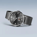 BERING, Grey Dial, Sub-seconds Watch 14040-377