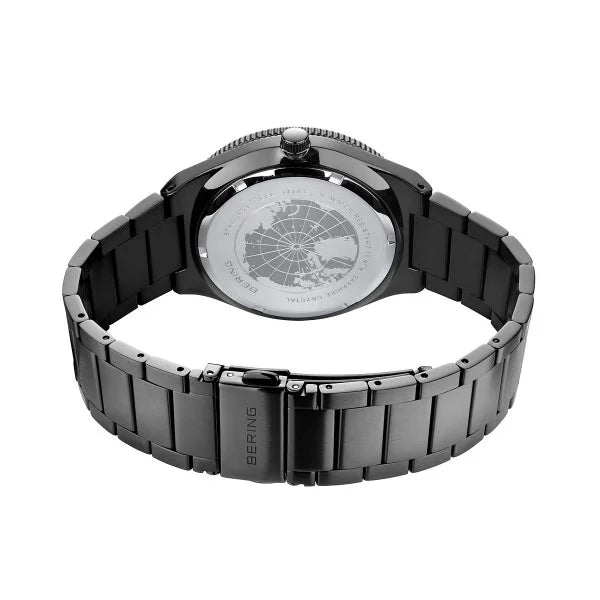 BERING Solar, Grey Steel Watch 14443-779