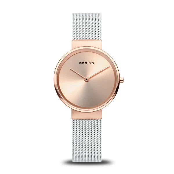 BERING Ladies Rose Gold Watch 14531-266