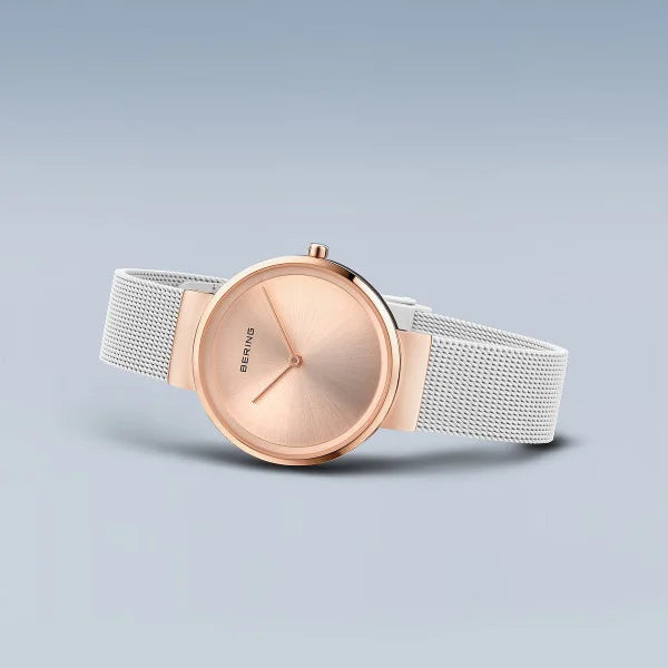 BERING Ladies Rose Gold Watch 14531-266