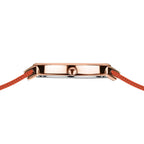 BERING Ladies Orange Rose Gold Watch | 14531-565