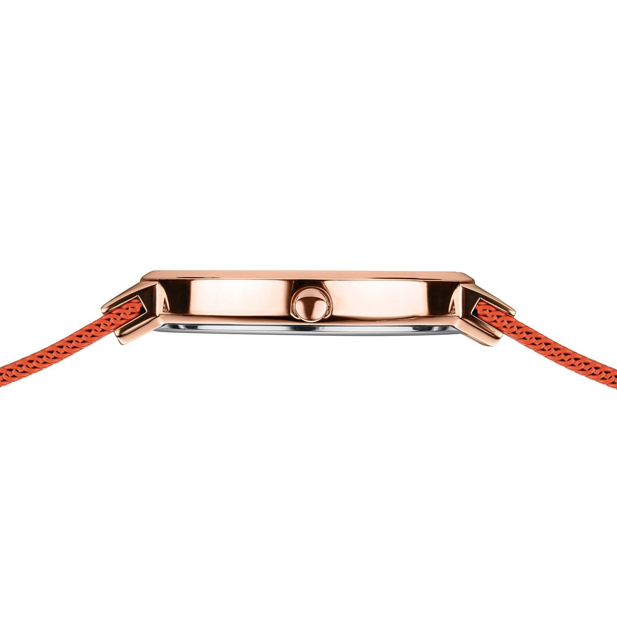 BERING Ladies Orange Rose Gold Watch | 14531-565