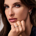 Ellera Waves Medio Ring SJ-R3869-CZ