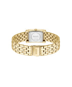 Ladies BOSS Lucy Light Gold IP Tank Watch