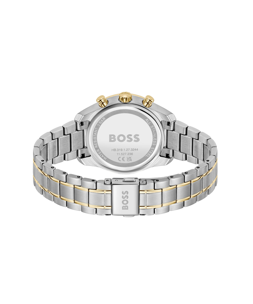 BOSS Grand Tour Multifunction Watch with Green Dial